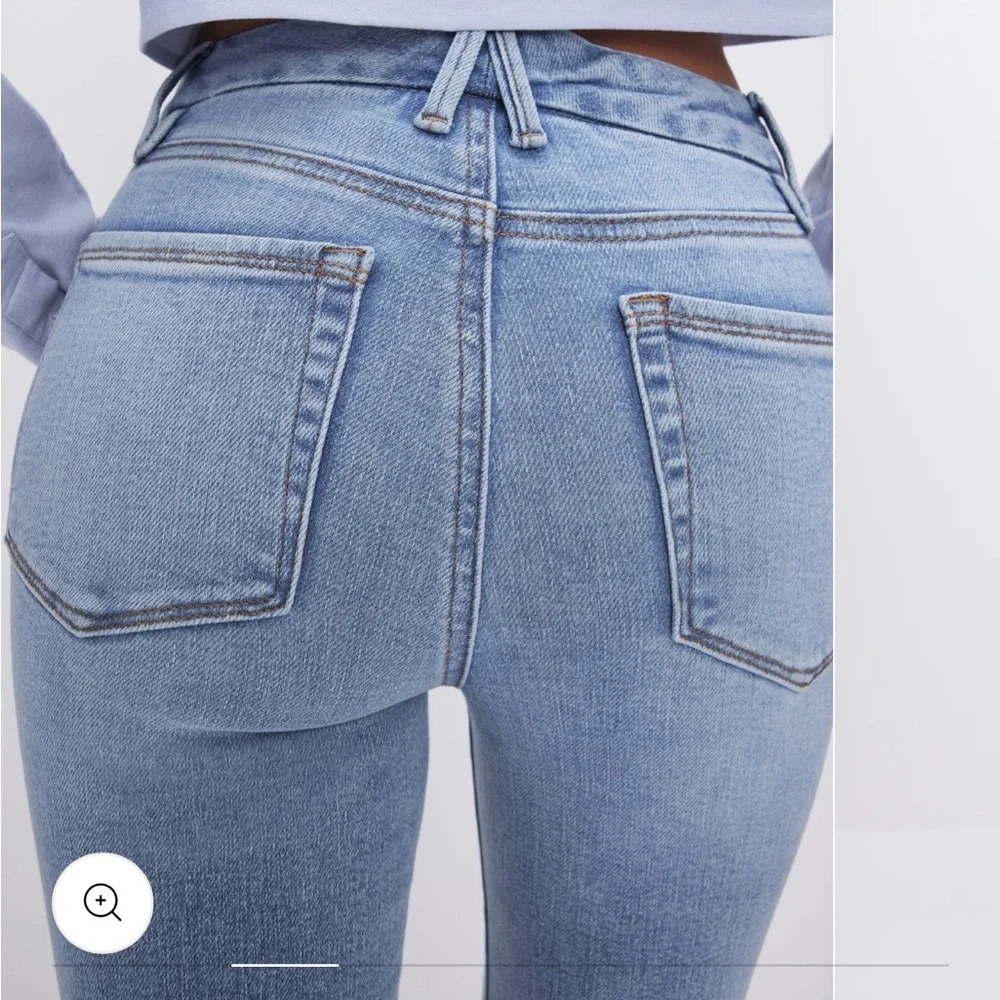 NWOT Good American Good Less‎ Straight Leg Jeans
